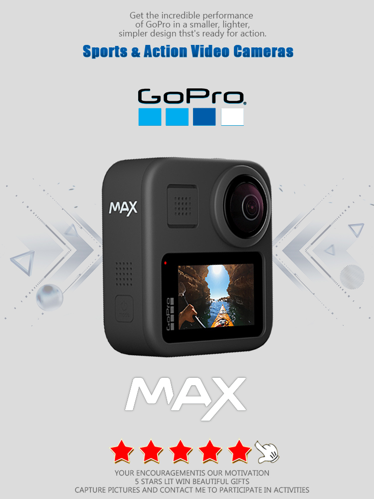 Photography Grid - Câmera de Ação GoPro MAX 360