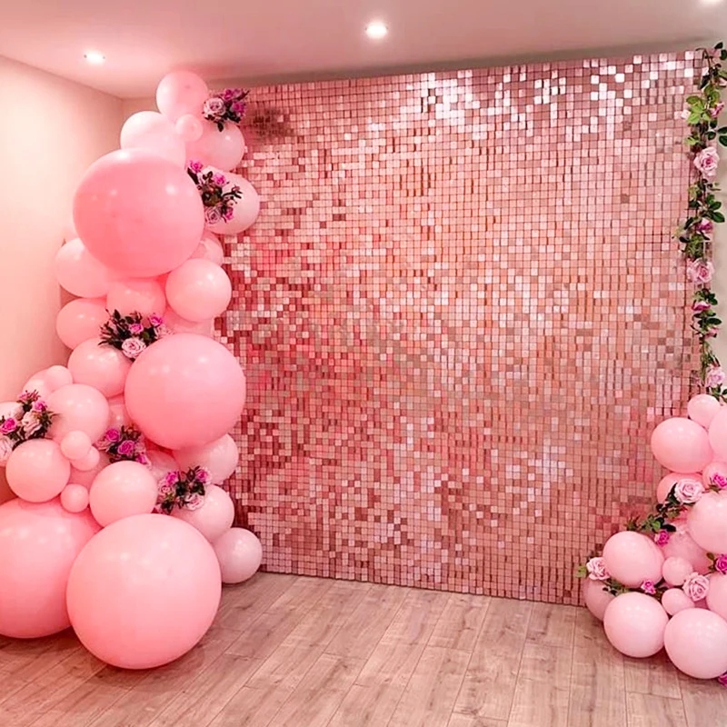 Photography Zone - Cortina de Glitter Metalizado de 2M