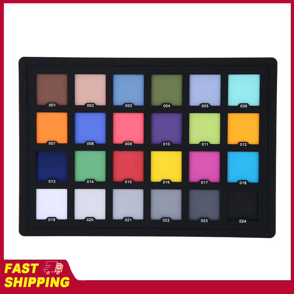 Photography Quiz - Andoer Palette Board Card Test Professional