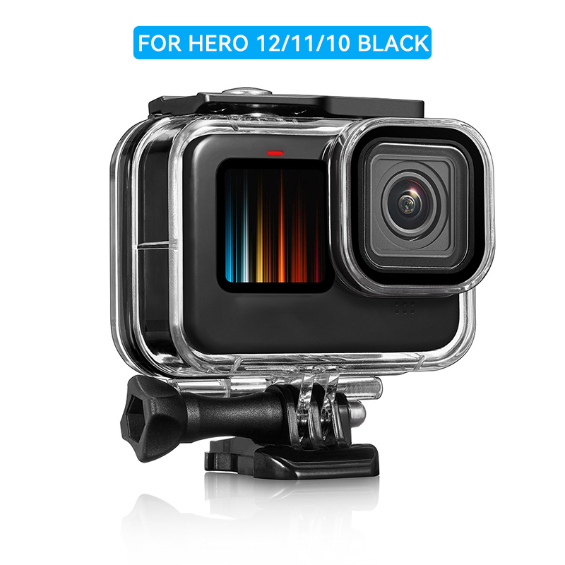 Gopro Action Camera Hero 12 Black - Capa à prova d'água de 60m