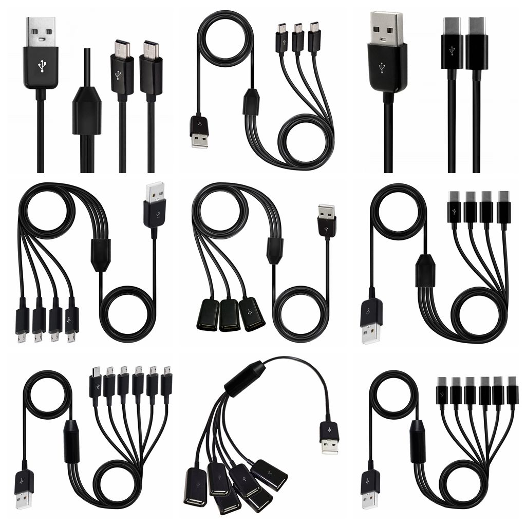 Photography Date - Tipo-c usb 1 a 2 3