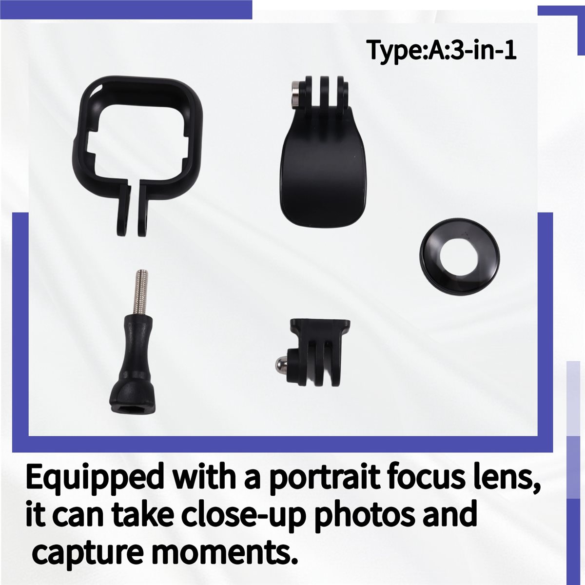 Photography Close Up - M05K JSR JUNESTCR para Insta360 GO