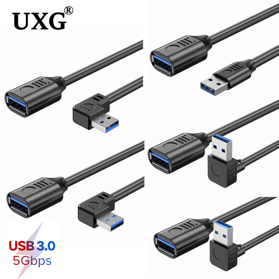 Photography Date - Usb 3.0 ângulo direito/esquerdo/para cima/para baixo