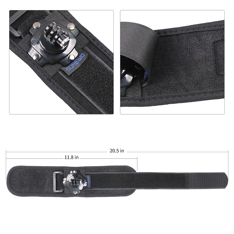 Suporte de pulseira SUREWO com - Gopro Action Camera Hero 12 Black avaliação e preço