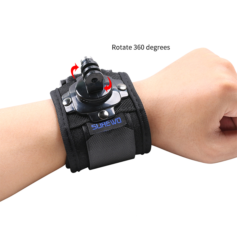 Suporte de pulseira SUREWO com - Gopro Action Camera Hero 12 Black avaliação e preço