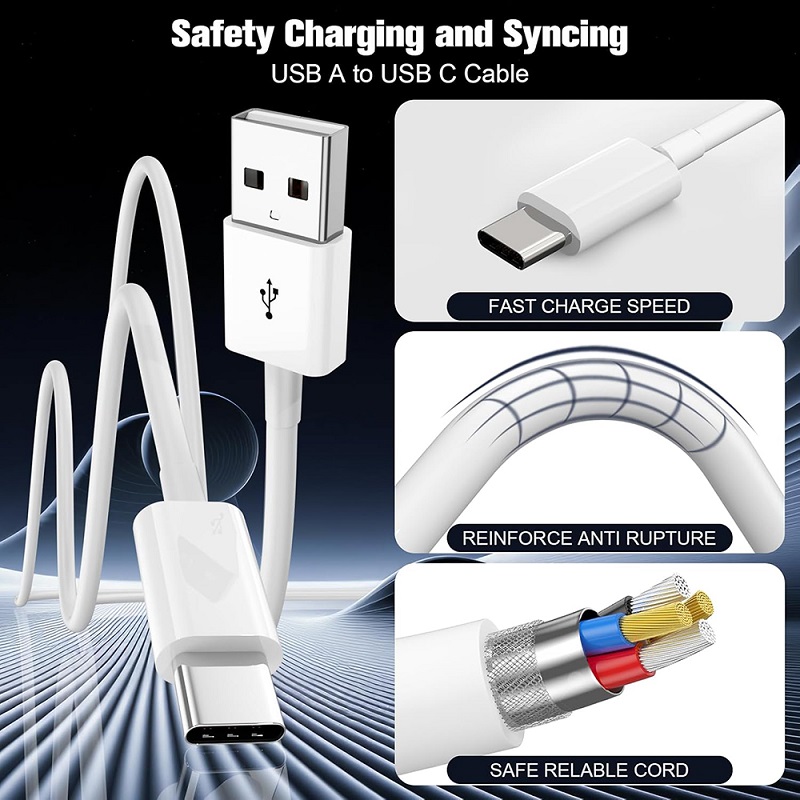 Cabo USB A para Tipo C de 30W, - Photography Date avaliação e preço