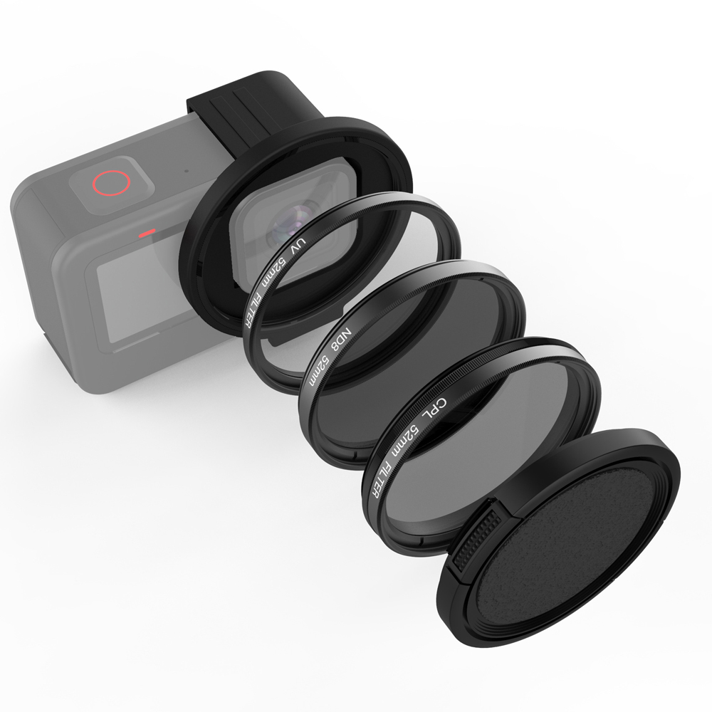 Anel adaptador de filtro de 52 - Gopro Action Camera Hero 12 Black avaliação e preço