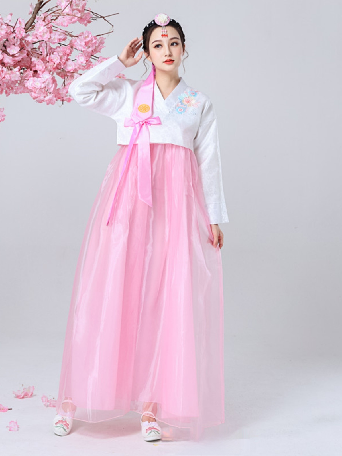 Novo Traje de Dança Coreano pa - Photography Studio avaliação e preço