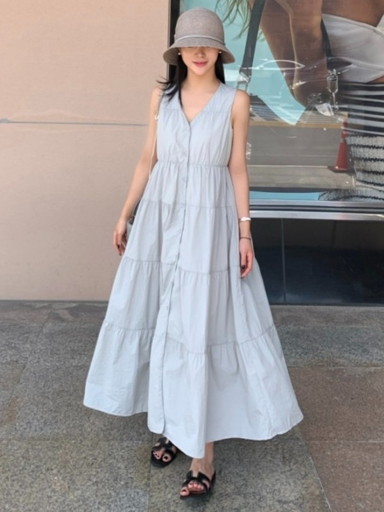 Vestido Longo Elegante Sem Man - Photography Date avaliação e preço