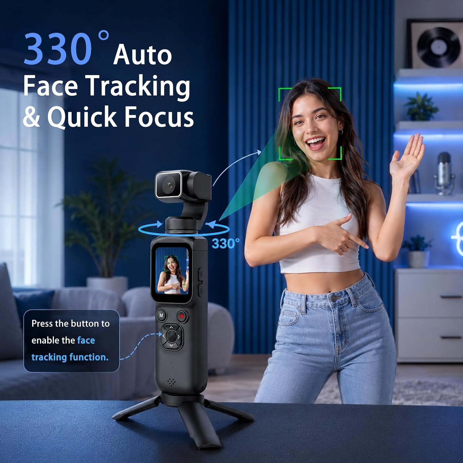 Câmera de Vlogging Portátil 4K - Photography Grid avaliação e preço