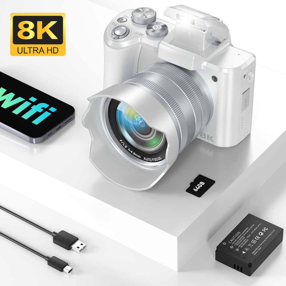 Câmera digital 8K para fotogra - Photography Nature Images avaliação e preço