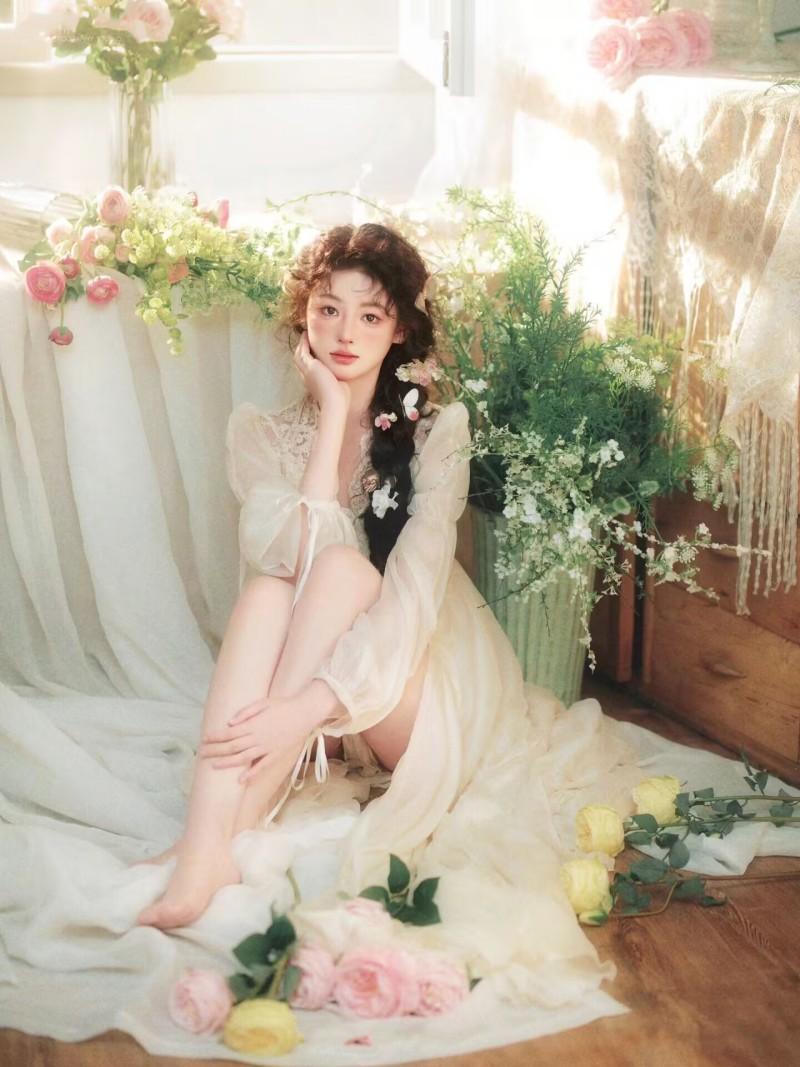 Saia de Renda Vintage para Est - Photography Studio avaliação e preço