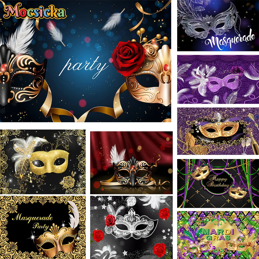 Masquerade Party Festive Carni - Photography Zone avaliação e preço