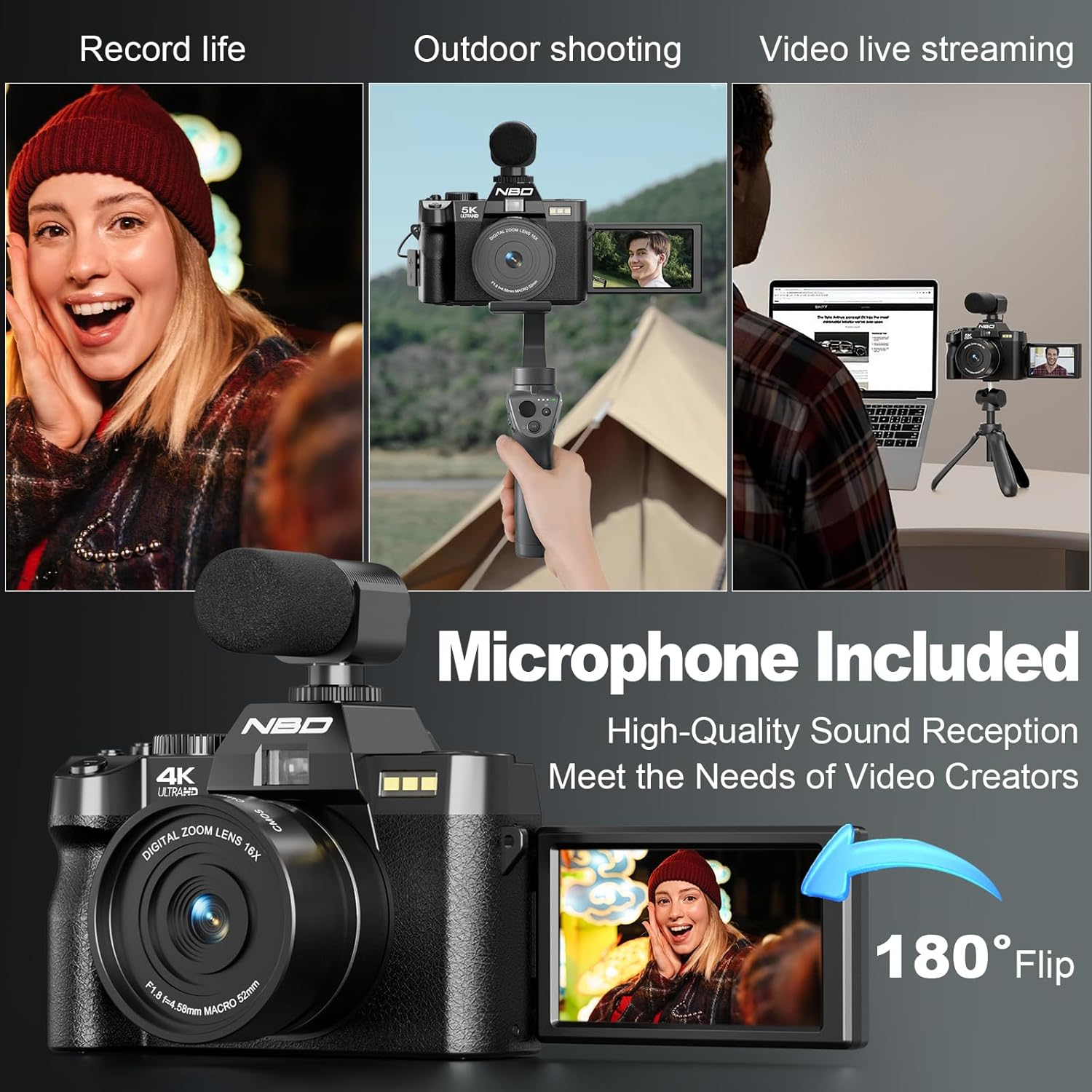 Câmeras digitais NBD 4K para f - Photography Nature Images avaliação e preço